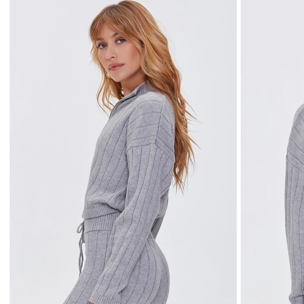 Forever 21 Half Zip Sweater